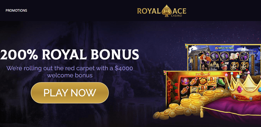 free spin bonus royal ace casino