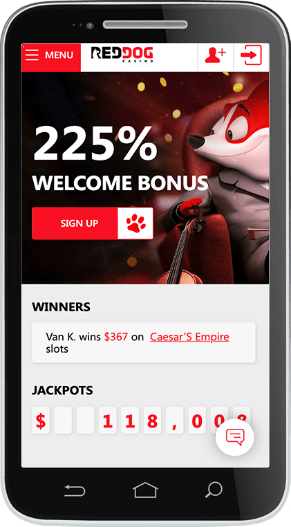 red dog casino number